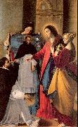 Maino, Juan Bautista del The Virgin Appears to a Dominican Monk in Seriano oil painting on canvas